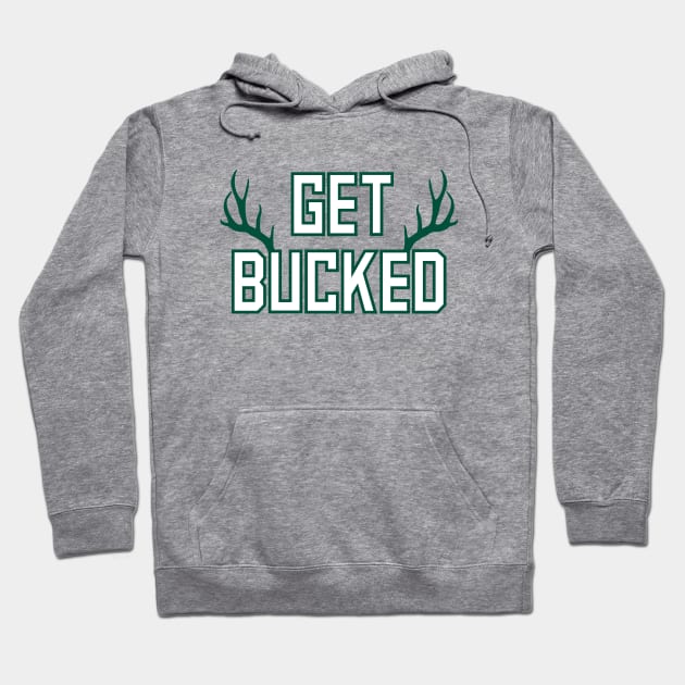 Get Bucked - Cream Hoodie by KFig21